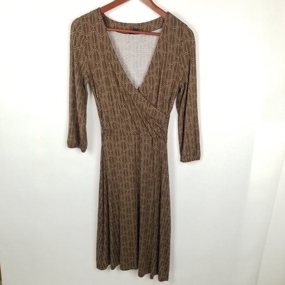 Boden Dresses & Skirts - Boden Stretch Jersey Elena Faux Wrap Dress 10R